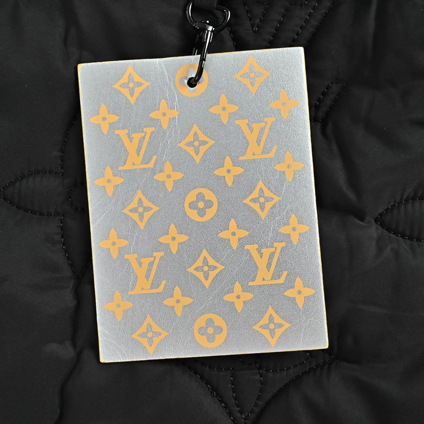 Louis Vuitton/Louis Vuitton Presbyopia light soft quilted belted jacket cotton coat
